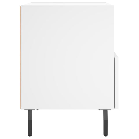 vidaXL Bedside Cabinets 2 pcs White 40x35x47.5 cm Engineered Wood