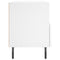 vidaXL Bedside Cabinets 2 pcs White 40x35x47.5 cm Engineered Wood
