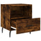 vidaXL Bedside Cabinet Smoked Oak 40x35x47.5 cm Engineered Wood