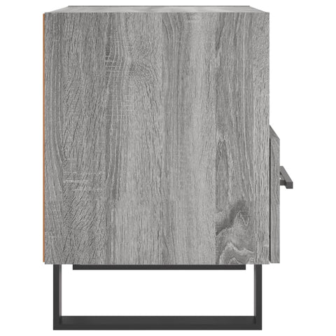 vidaXL Bedside Cabinet Grey Sonoma 40x35x47.5 cm Engineered Wood