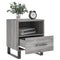 vidaXL Bedside Cabinet Grey Sonoma 40x35x47.5 cm Engineered Wood