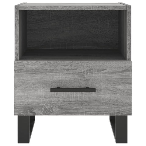 vidaXL Bedside Cabinets 2 pcs Grey Sonoma 40x35x47.5 cm Engineered Wood