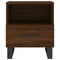 vidaXL Bedside Cabinets 2 pcs Brown Oak 40x35x47.5 cm Engineered Wood