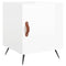 vidaXL Bedside Cabinet High Gloss White 40x40x50 cm Engineered Wood