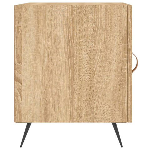 vidaXL Bedside Cabinet Sonoma Oak 40x40x50 cm Engineered Wood