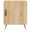 vidaXL Bedside Cabinets 2 pcs Sonoma Oak 40x40x50 cm Engineered Wood