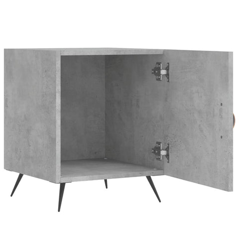 vidaXL Bedside Cabinet Concrete Grey 40x40x50 cm Engineered Wood