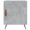vidaXL Bedside Cabinet Concrete Grey 40x40x50 cm Engineered Wood