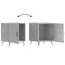 vidaXL Bedside Cabinet Concrete Grey 40x40x50 cm Engineered Wood