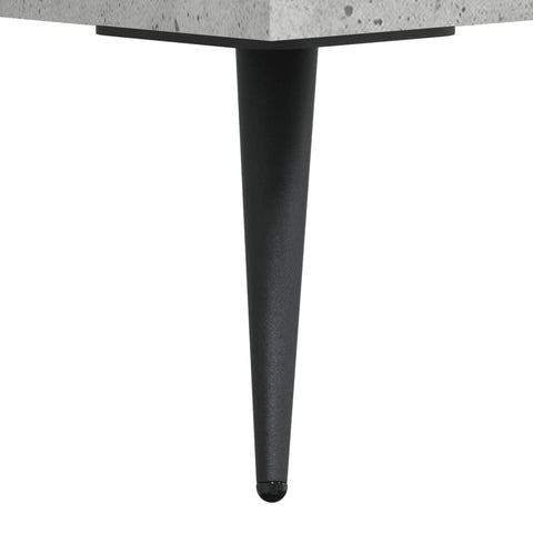 vidaXL Bedside Cabinet Concrete Grey 40x40x50 cm Engineered Wood