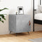 vidaXL Bedside Cabinet Concrete Grey 40x40x50 cm Engineered Wood