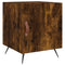 vidaXL Bedside Cabinet Smoked Oak 40x40x50 cm Engineered Wood