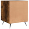 vidaXL Bedside Cabinet Smoked Oak 40x40x50 cm Engineered Wood