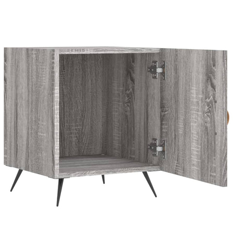 vidaXL Bedside Cabinets 2 pcs Grey Sonoma 40x40x50 cm Engineered Wood