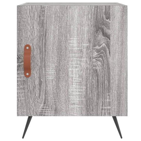 vidaXL Bedside Cabinets 2 pcs Grey Sonoma 40x40x50 cm Engineered Wood