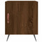 vidaXL Bedside Cabinets 2 pcs Brown Oak 40x40x50 cm Engineered Wood