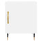 vidaXL Bedside Cabinets 2 pcs White 40x40x50 cm Engineered Wood
