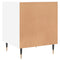 vidaXL Bedside Cabinets 2 pcs White 40x40x50 cm Engineered Wood
