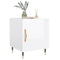 vidaXL Bedside Cabinets 2 pcs High Gloss White 40x40x50 cm Engineered Wood