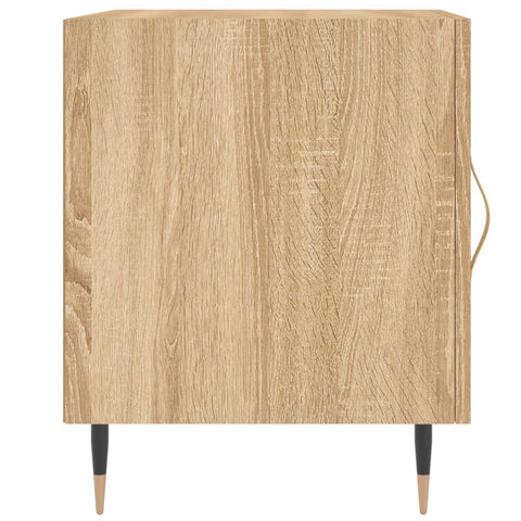 vidaXL Bedside Cabinets 2 pcs Sonoma Oak 40x40x50 cm Engineered Wood