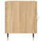 vidaXL Bedside Cabinets 2 pcs Sonoma Oak 40x40x50 cm Engineered Wood