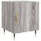 vidaXL Bedside Cabinet Grey Sonoma 40x40x50 cm Engineered Wood