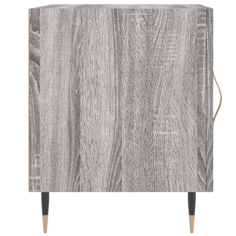 vidaXL Bedside Cabinet Grey Sonoma 40x40x50 cm Engineered Wood