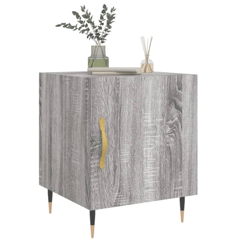 vidaXL Bedside Cabinets 2 pcs Grey Sonoma 40x40x50 cm Engineered Wood