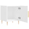 vidaXL Bedside Cabinet White 40x40x50 cm Engineered Wood