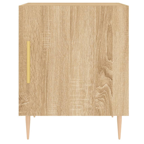 vidaXL Bedside Cabinets 2 pcs Sonoma Oak 40x40x50 cm Engineered Wood