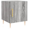 vidaXL Bedside Cabinet Grey Sonoma 40x40x50 cm Engineered Wood