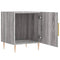 vidaXL Bedside Cabinet Grey Sonoma 40x40x50 cm Engineered Wood