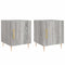 vidaXL Bedside Cabinets 2 pcs Grey Sonoma 40x40x50 cm Engineered Wood