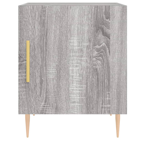 vidaXL Bedside Cabinets 2 pcs Grey Sonoma 40x40x50 cm Engineered Wood