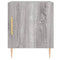 vidaXL Bedside Cabinets 2 pcs Grey Sonoma 40x40x50 cm Engineered Wood