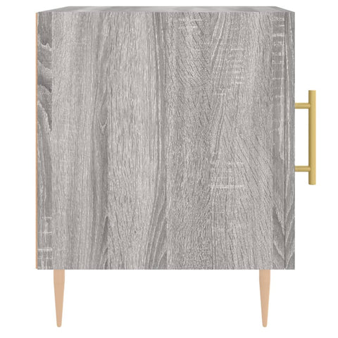 vidaXL Bedside Cabinets 2 pcs Grey Sonoma 40x40x50 cm Engineered Wood