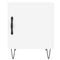 vidaXL Bedside Cabinet White 40x40x50 cm Engineered Wood