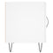 vidaXL Bedside Cabinet White 40x40x50 cm Engineered Wood