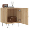 vidaXL Bedside Cabinet Sonoma Oak 40x40x50 cm Engineered Wood