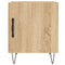 vidaXL Bedside Cabinet Sonoma Oak 40x40x50 cm Engineered Wood