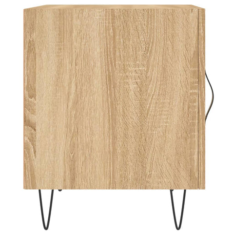 vidaXL Bedside Cabinet Sonoma Oak 40x40x50 cm Engineered Wood