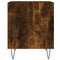 vidaXL Bedside Cabinets 2 pcs Smoked Oak 40x40x50 cm Engineered Wood