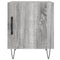 vidaXL Bedside Cabinet Grey Sonoma 40x40x50 cm Engineered Wood