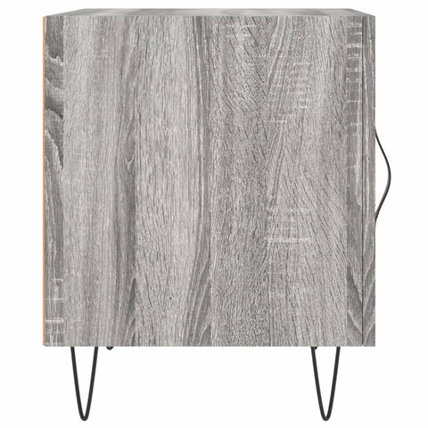 vidaXL Bedside Cabinet Grey Sonoma 40x40x50 cm Engineered Wood