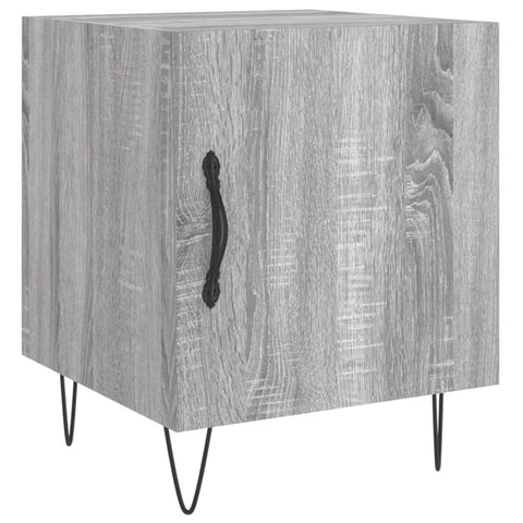 vidaXL Bedside Cabinets 2 pcs Grey Sonoma 40x40x50 cm Engineered Wood