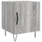 vidaXL Bedside Cabinets 2 pcs Grey Sonoma 40x40x50 cm Engineered Wood