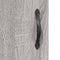 vidaXL Bedside Cabinets 2 pcs Grey Sonoma 40x40x50 cm Engineered Wood