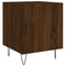 vidaXL Bedside Cabinet Brown Oak 40x40x50 cm Engineered Wood