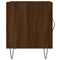 vidaXL Bedside Cabinets 2 pcs Brown Oak 40x40x50 cm Engineered Wood