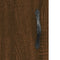 vidaXL Bedside Cabinets 2 pcs Brown Oak 40x40x50 cm Engineered Wood